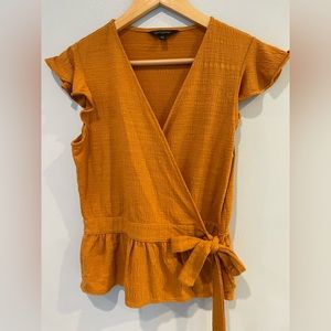 Banana Republic Wrap Top.